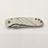 Winchester Combination Blade Frame Lock Stainless Steel Folding Pocket Knife