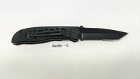 Smith & Wesson Extreme Ops CK5TBS Folding Tactical Knife Tanto Combo Liner Lock