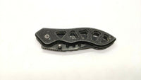 Smith & Wesson SWA3 Folding Pocket Knife Plain Edge Liner Lock Stainless Steel
