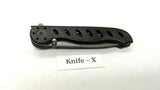 Gerber EVO Jr Folding Pocket Knife Combo Edge Liner Lock Black Anodized Aluminum