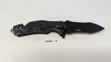 MTech USA Ballistic MT-A845 Folding Pocket Knife Assisted Liner Lock Plain Edge