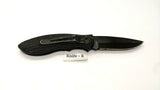 Smith & Wesson SWA15 Folding Pocket Knife Extreme Ops Liner Lock Plain Black G10