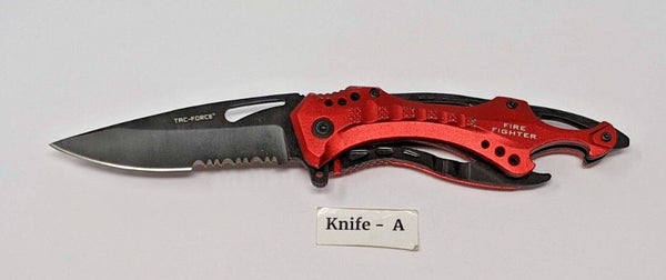 Tac-Force Speedster Series TF-705 Pocket Knife Spring Assisted *Variations* Red