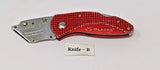 Blades Brand Folding Utility Knife Lockback Speedy Change System  *Variations*