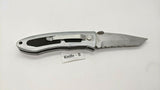 Coast Heavy Duty D.I.4 Folding Pocket Knife Stainless Combo Edge Tanto Liner