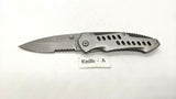 Buck 198 Mantis Folding Pocket Knife Plain Edge Frame Lock Stainless Steel