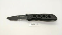 Smith & Wesson Extreme Ops CK5TBS Folding Tactical Knife Tanto Combo Liner Lock