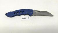 Frost Cutlery Navy Seal USA Folding Pocket Knife Combo Edge Lockback Tactical