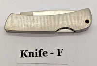 Winchester Stainless Steel Folding Pocket Knife Plain Edge Lockback Drop Point