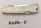 Winchester Stainless Steel Folding Pocket Knife Plain Edge Lockback Drop Point