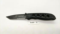 Smith & Wesson Extreme Ops CK5TBS Folding Tactical Knife Tanto Combo Liner Lock