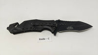 MTech USA Ballistic MT-A845 Folding Pocket Knife Assisted Liner Lock Plain Edge