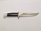 Buck 119 + Special Clip Point Plain Edge Black Phenolic Handle Fixed Blade Knife