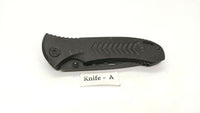 Smith & Wesson Extreme Ops Taylor Cutlery 440 CK08TBS Folding Pocket Knife Black