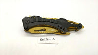 MTech USA Ballistic MT-A705 Folding Pocket Knife Spring Assisted Liner *Various*