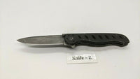 Gerber EVO Jr Folding Pocket Knife Combo Edge Liner Lock Black Anodized Aluminum