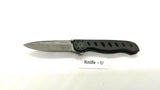 Gerber EVO Jr Folding Pocket Knife Combo Edge Liner Lock Black Anodized Aluminum