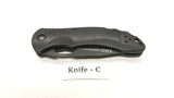 5.11 Limited Edition Blk Combo Edge Folding Pocket Knife Liner Lock Carbon Fiber