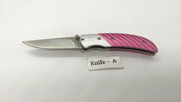 Browning EDC Folding Liner Lock Knife Pink Camo (2.625 Satin) 3220250 -  Blade HQ