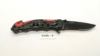 Tac-Force Speedster TF-723 Tactical Rescue Folding Pocket Knife Spring Assisted