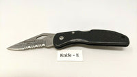 Maxam Rostfrei Mfg in China Nat'l Headquarters USA Folding Pocket Knife -Various