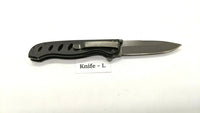 Gerber EVO Jr Folding Pocket Knife Combo Edge Liner Lock Black Anodized Aluminum