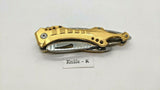 MTech USA Ballistic MT-A705 Folding Pocket Knife Spring Assisted Liner *Various*