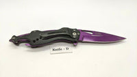 MTech USA Ballistic MT-A705 Folding Pocket Knife Spring Assisted Liner *Various*