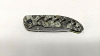 Browning Model 5096 Camo Folding Pocket Knife Plain Edge Frame Lock Stainless
