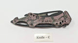 Tac-Force Speedster TF-705 Pocket Knife Spring Assisted *Variations* Cammo