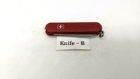 Wenger Crusader Swiss Army Folding Pocket Knife Nail File Plain Edge *Various*