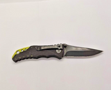 Guardian 4660812D Drop Point Plain Edge Green Black  Folding Pocket Knife