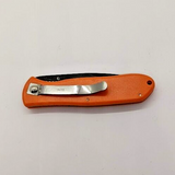 Frost Cutlery Emergency Service Drop Point Combination Blade Folding Pocket Knif