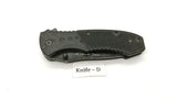 Tac-Force TF-800 Speedster Folding Pocket Knife Assisted Combo Edge Liner Nylon