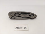 Smith & Wesson Model CK400 Folding Pocket Knife Gray Frame Lock Stainless Steel