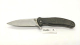 Kershaw 1735 ZING RJ Martin Design Folding Pocket Knife 3D Machined Groove Blade