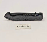 Winchester 4660813A Single Combination Blade Knife Pocket Clip *Variations*