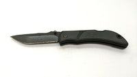 Outdoor Edge 3.3 Chasm Folding Pocket Knife 3Cr13MoV Steel Plain Lockback Gray