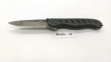 Gerber EVO Jr Folding Pocket Knife Combo Edge Liner Lock Black Anodized Aluminum