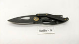 Coast Model FX200 Folding Pocket Knife Frame Lock All Black Bottle Opener Handle