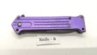 Joker "Why So Serious?" Tac-Force TF-457 Folding Pocket Knife Spring Assisted