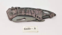 Tac-Force Speedster TF-705 Pocket Knife Spring Assisted *Variations* Cammo