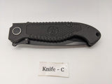 Smith & Wesson Special Tactical CKTACBSD Folding Pocket Knife Black Combo Liner