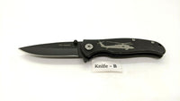 Tac-Force TF-420 Speedster Folding Pocket Knife Spring Assisted Plain Liner Blk