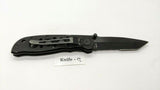 Smith & Wesson Extreme Ops CK5TBS Folding Tactical Knife Tanto Combo Liner Lock