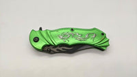 Masters Collection Ballistic MC-A003 Folding Pocket Knife Assisted Plain Dragon