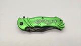 Masters Collection Ballistic MC-A003 Folding Pocket Knife Assisted Plain Dragon