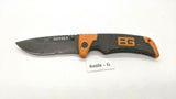 Gerber Bear Grylls Scout Folding Pocket Knife Drop Point Fine/Serrated Edge