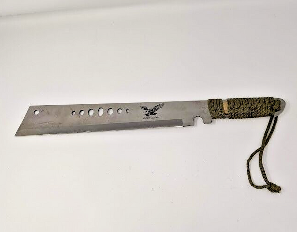 Eagle Knife Heavy Duty Cane Brush Cutter Machete Machette Fixed Blade Knife