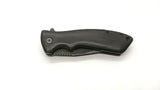 Elk Ridge ER-A002 Folding Pocket Knife Plain Edge Liner Lock Wood Handle SS